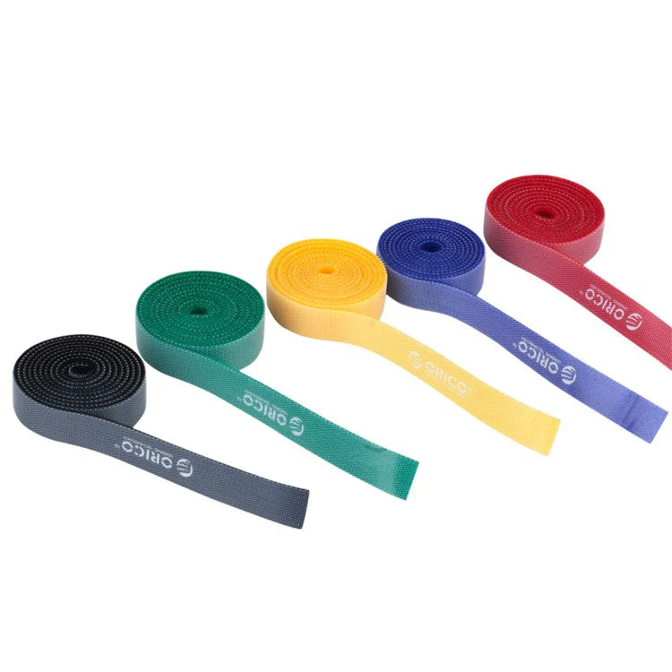 ORICO CBT-1S Reusable Dividable  Cable Tie Wire Organizer 1m/3.3ft - Black - Image 8